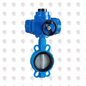 電動(dòng)對(duì)夾蝶閥